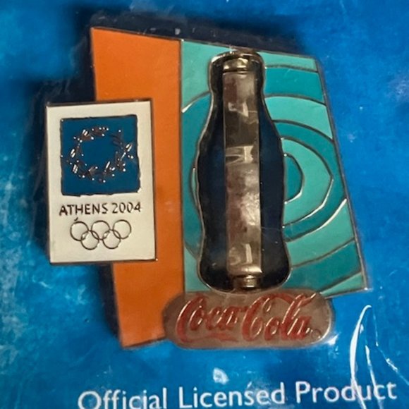 2 unopened 2004 Olympic Pins Athens - Picture 2 of 4